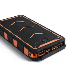 Зовнішній акумулятор Grand Power X S700 SOLAR 20000mAh чорно-жовтогарячий 8059602870308 - мініатюра 3