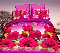 Комплект постільної білизни від українського виробника Polycotton 90936 - мініатюра 5