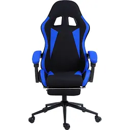 Геймерське крісло GT Racer чорне із синім (X-2324 Fabric Black/Blue) - мініатюра 5
