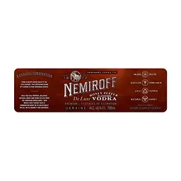 Настоянка Nemiroff De Luxe Honey Pepper 40% 0.7 л - мініатюра 4