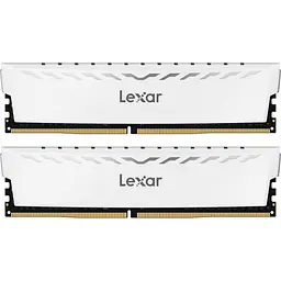 Модуль пам'яті DDR4 Lexar 2х16GB 3600MHz Thor White (LD4BU016G-R3600GDWG) [175525]