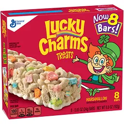 Lucky Charms Marshmallow Treats 8 шт