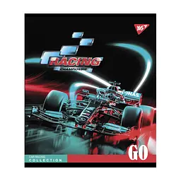 Зошит Yes А5 Racing championship 48 аркушів клітинка (766863), в асортименті