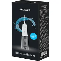 Портативний іригатор Ardesto 320 мл (POI-MD300W) - мініатюра 8