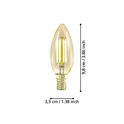 Напівпровідникова лампа LM_LED_E14 EGLO 110069 - мініатюра 2