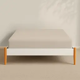 Простирадло фланель на резинці для коляски та люльки Cosas Almond 40х80х5 см (Flannel_62Almond_FittedStroller_40х80) - мініатюра 3