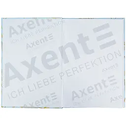Книга записна Axent Waves A4 в клітинку 96 аркушів блакитна (8422-560-A) - мініатюра 2