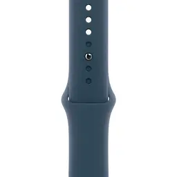 Смарт-годинник Apple Watch SE 2 GPS 44mm Silver Aluminium Case with Storm Blue Sport Band S/M [MREC3] [95095] - мініатюра 3