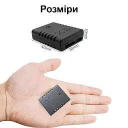 Міні камера wifi Nectronix XD WIFI, запис відео HD 1280х720, SD до 128 Гб, додаток V380PRO (101014) - мініатюра 4