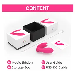 Вібратор Magic Motion Eidolon 16.7 см рожевий - мініатюра 5