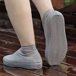 Дощовик чохол для взуття 18490 S 26-34 р сірий