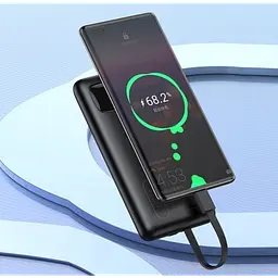 Додаткова батарея - портативний акумулятор Awei P169K 20000 mAh 22 W з 2 кабелями - мініатюра 6