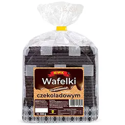 Вафлі M&K Wafelki w polewie Czekoladowym Шоколад 300 г