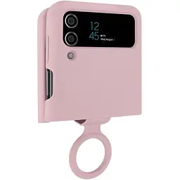 Чохол Foldables Silicone Cover Lakshmi (AAA) для Samsung Galaxy Z Flip4 Рожевий / Pink Sand