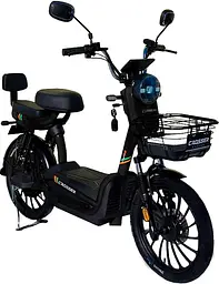 Електроскутер двомісний Crosser CR3 Графенова батарея (600W, 60V, 20Ah) чорний