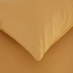 Простирадло на резинці з наволочками Penelope - Laura mustard гірчичний 160x200+50x70 (2) - мініатюра 2