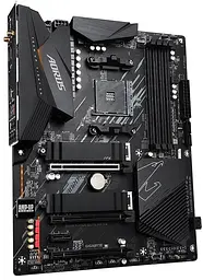 Материнська плата Gigabyte B550 AORUS ELITE AX V2 sAM4 B550 4xDDR4 M.2 HDMI DP ATX - мініатюра 2