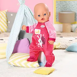Одяг Baby Born Комбінезон для ляльки 43 см рожевий (832646) - мініатюра 4