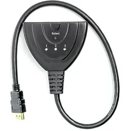 Перехідник HDMI to HDMI 3x1 PowerPlant (CA912070) - мініатюра 2