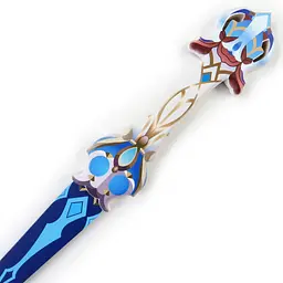Меч Геншин Імпакт Сяйво тихих вод Genshin Impact Sword Splendor of Tranquil Waters 100 см ДЕКОРАТИВНИЙ - мініатюра 2