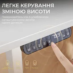 Геймерський стіл Sihoo D03 White (D03-106/D03-107) - мініатюра 9