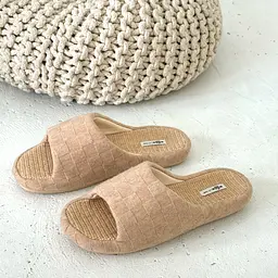 Кімнатні капці жіночі MBM My Home Nika Beige розмір 40-41 бежеві (SL-19 40-41 BEIGE) - мініатюра 4