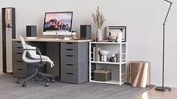 Етажерка 3/60 Ferrum-decor Серії Коннект 73x60x28 білий ДСП Білий 16мм (FRD-104260) - мініатюра 7