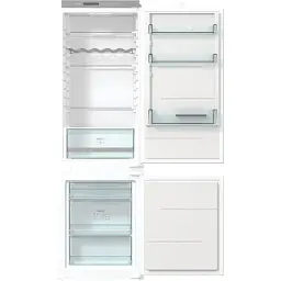 Холодильник Gorenje вбудований з нижньою морозильною камерою NRKI418FA0 - мініатюра 7