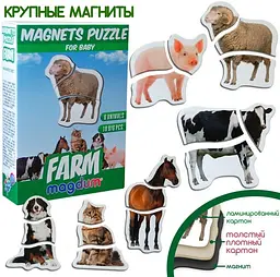 Магнітні пазли Magdum Ферма ML4031-19 EN - мініатюра 2