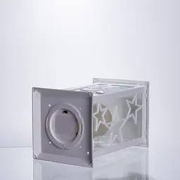 Ліхтар новорічний декоративний Yiwu підвісний 14×14×30 см Yiwu CR-3-1 - мініатюра 5