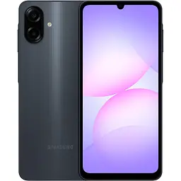 Смартфон Samsung Galaxy A07 4/128GB Black (SM-A075FZKGEUC) UA-UCRF [146632]