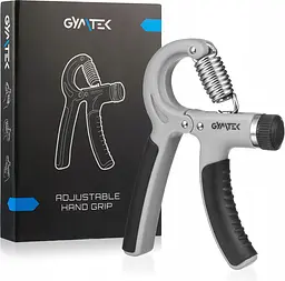 Еспандер регульований Gymtek 10-40кг сірий