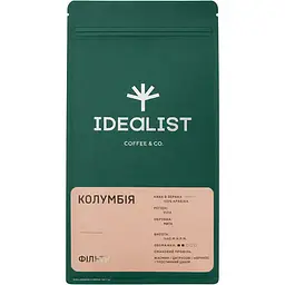 Кава зернова Idealist Coffee & Co. Колумбія, фільтр, 250 г