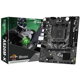 Материнська плата Maxsun Challenger AM4 (A520) A520M-K, A520, 2xDDR4, Int.Video(CPU), 3xSATA3, 1xM.2 4.0, PCI-E 16x 3.0, PCI-E 1x 3.0, ALC897, RTL8111H, 2xUSB3.2/4xUSB2.0, DP/HDMI, Micro ATX (MS-Challenger A520M-K) - мініатюра 2