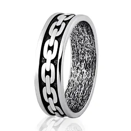 Срібна каблучка (4120) 18.5 - мініатюра 1