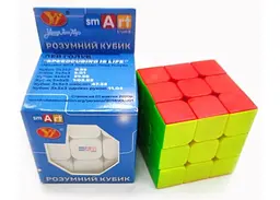 Розумний Кубик 3х3 без наліпок кольоровий пластик (Smart Cube 3x3 Stickerless) (SC322) - мініатюра 3