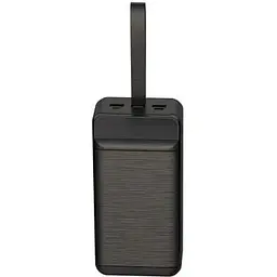 Зовнішній портативний акумулятор XO PR158 50000 mAh 22.5W чорний 6920680829279 - мініатюра 3