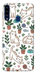 TPU чохол Demsky Cats pattern для Samsung Galaxy A20s