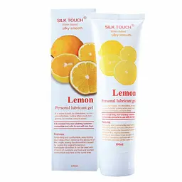 Лубрикант на водній основі Silk Touch Lemon 100 мл з ароматом лимона