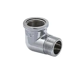 Кутник Koer 3/4'' НВ (хром) Kf.L08MF.Chr KF0128