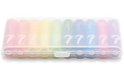 Батарейки Xiaomi ZMi Rainbow AAA batteries 10 шт ZI7 Rainbow - мініатюра 4