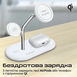 Зарядний пристрій Promate wireless (synergy-pro.white) - мініатюра 7
