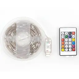 Гірлянда Brille 1936-03u Smart RGB 100 Led USB Bluetooth з пультом управління 20 м - мініатюра 2