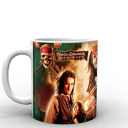Кухоль GeekLand Pirates of the Caribbean Пірати Карибського моря постер PC.02.026 330 мл білий - мініатюра 2
