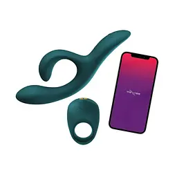 Набір для пар We-Vibe - Date Night Set: вібратор-кролик Nova 2, ерекційне кільце Pivot We-vibe SO6924 93005 - мініатюра 2