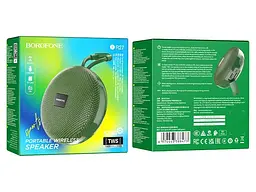 Портативна колонка Borofone BR27 Green (6974443388473) - мініатюра 5