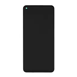 Дисплей для смартфона (телефону) Xiaomi Redmi Note 9 4G, Redmi 10x 4G, MIDNIGHT GRAY (з рамкою)(Service Original) - мініатюра 2