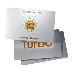 Криптогаманець Tangem Wallet 2.0 Turbo — набір з 3 карток (TG-TURBO)