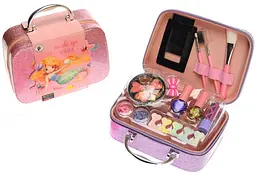 Косметичний набір для дітей дівчаток 2 в 1 Beauty Make Up у рожевій валізці