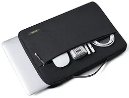 Чохол-сумка WiWU Pilot Sleeve для MacBook 15.6'' Black (6973218938707) [57184] - мініатюра 4